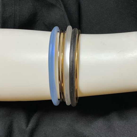 Alexis Bittar liquid metal paired bangles - Picture 2 of 15